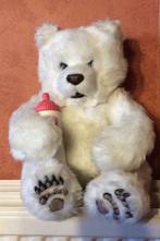 Furreal Friends grand ours blanc avec bouteille., Enfants & Bébés, Jouets | Peluches, Comme neuf, Enlèvement ou Envoi, Ours