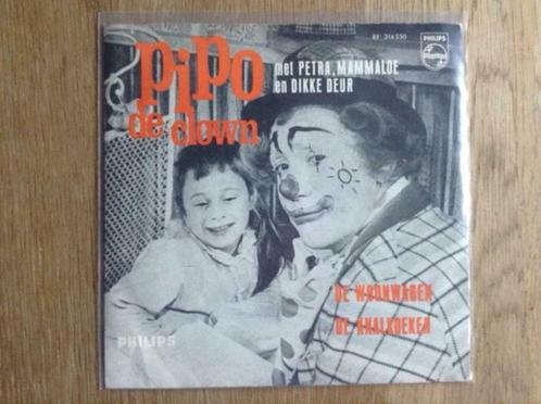 single pipo de clown met petra, mammaloe en dikke deur, Cd's en Dvd's, Vinyl Singles, Single, Nederlandstalig, 7 inch, Ophalen of Verzenden