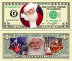 USA 1 million US dollar banknote 'Santa Claus - Christmas, Envoi, Billets en vrac, Amérique du Nord
