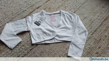 Wit bolero vestje maat 98-104 --- NIEUW!!! beschikbaar voor biedingen