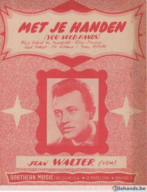 JEAN WALTER - 12 stuks  -  Vlaamse bladmuziek (9 €/ ex.), Musique & Instruments, Partitions, Utilisé, Autres genres, Envoi