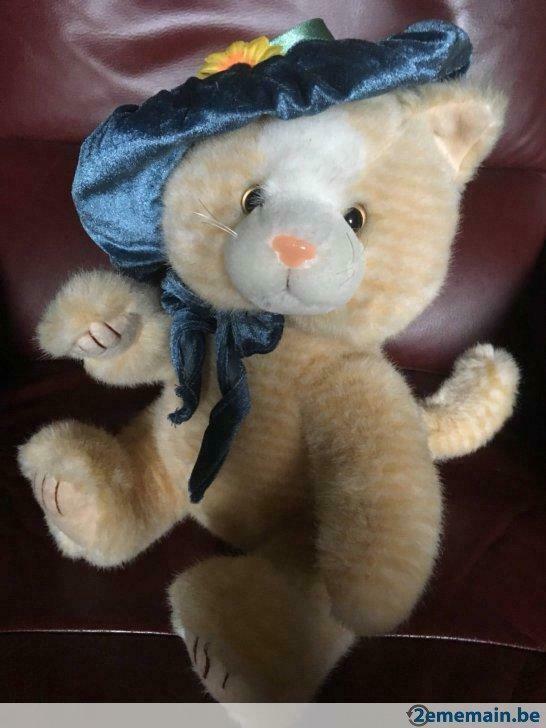 Peluche chat 31 cm, Kinderen en Baby's, Speelgoed | Knuffels en Pluche, Gebruikt, Ophalen of Verzenden