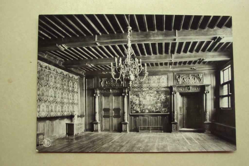 45525 - VEURNE - STADHUIS - XVIe EEUW - VERGADERZAAL, Verzamelen, Postkaarten | België, Ophalen of Verzenden