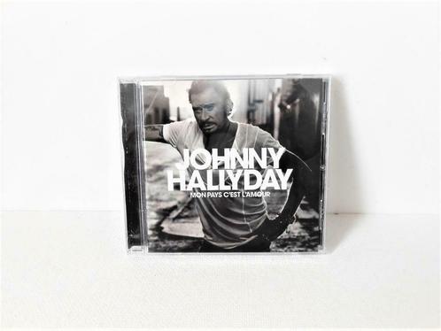 Johnny Hallyday album cd " mon pays c'est l'amour ", CD & DVD, CD | Musique du monde, Enlèvement ou Envoi