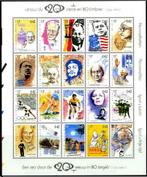 BL83 Postzegels reis de 20ste eeuw in 80 zegels (Kuifje)