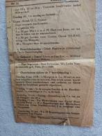 Krantenknipsel  Oostvleteren jan 1918., Verzamelen, Militaria | Algemeen, Ophalen of Verzenden