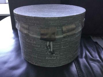 Hoedendoos” Handmade, homemade” beschikbaar voor biedingen