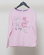 Blouse longues manches rose  S Oliver 4 ans, Gebruikt, Meisje