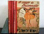 La Baïonnette 1915-1918 5 Volumes (65 nummers) WO I Satire, Antiquités & Art, Enlèvement ou Envoi