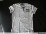 Jongen - maat 152/158 - Garcia Jeans wit T-shirt, Jongen, Gebruikt, Ophalen of Verzenden, Shirt of Longsleeve