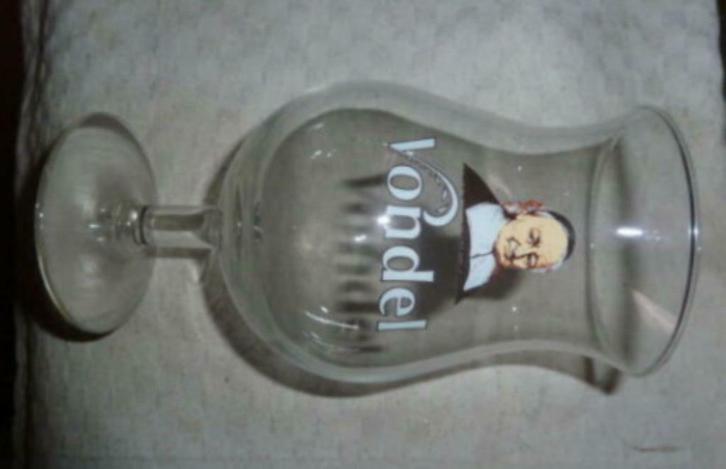 #G bier glas VONDEL Brouwerij Vondel - Meulebeke, Verzamelen, Glas en Drinkglazen, Nieuw, Bierglas, Ophalen of Verzenden