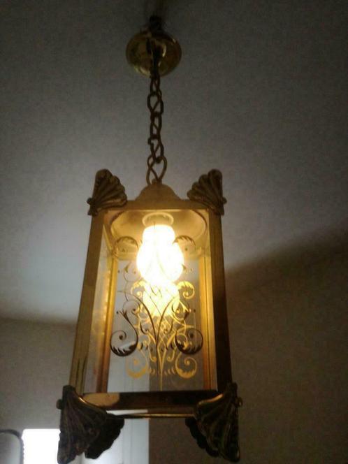Lampe lanterne vintage (lampe d'entrée), Antiquités & Art, Curiosités & Brocante, Enlèvement ou Envoi