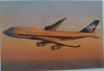 Boeing 747 de Singapore Airlines, Comme neuf, Carte, Photo ou Gravure, Enlèvement ou Envoi