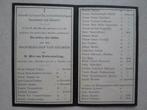 bidprentje :jaargetijde Izegem 1912, Verzamelen, Bidprentjes en Rouwkaarten, Verzenden, Bidprentje