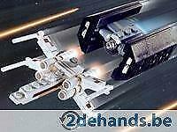 Lego :4484 X-wing Fighter & TIE Advanced - Mini, Kinderen en Baby's, Speelgoed | Duplo en Lego, Gebruikt, Ophalen of Verzenden