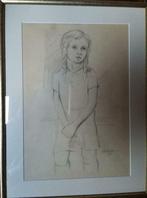tekening kind (Jozef Schellekens), Antiek en Kunst, Ophalen