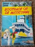 Strip Lucky Luke Bootrace op de Mississippi album 16 1978, Gelezen, Morris, Ophalen, Eén stripboek