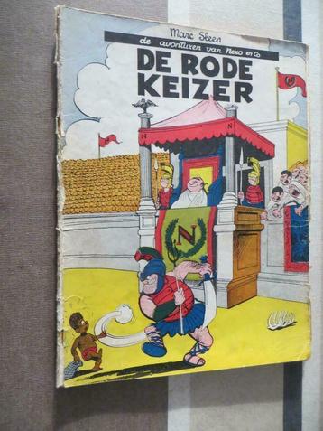 5 heel oude 1e drukken Nero : 1e reeks Het Volk 1954 - 1956, Plusieurs BD, Enlèvement ou Envoi, Marc Sleen, Utilisé