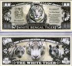 USA White Bengal Tiger 1 Million $ biljet - Panthera Species, Envoi, Billets en vrac, Amérique du Nord