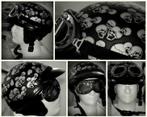 Retro stijl helm, Vespa, ancestors, Harley (nooit gedragen)