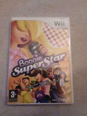 WII spel boogie superstar, Games en Spelcomputers, Ophalen, Zo goed als nieuw, Vanaf 3 jaar