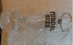 #L bier glas TUBORG BEER By app. to the Royal Danish Court, Ophalen of Verzenden, Nieuw, Bierglas