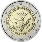 2 euros Slovaquie 2011 UNC 20e anniversaire, Timbres & Monnaies, Monnaies | Europe | Monnaies euro, 2 euros, Série, Slovaquie