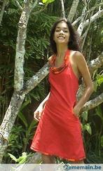 Robe neuve dos nu rouge,Taille 6 ans, Poudre De Perlimpinpin, Ophalen of Verzenden, Nieuw, Meisje, Jurk of Rok