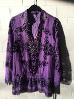 Tuniek/blouse HALE BOB, Paars, Ophalen of Verzenden, Zo goed als nieuw, Maat 36 (S)