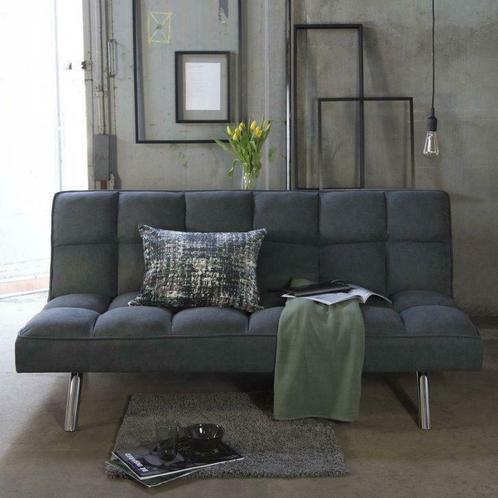 Canapé lit convertible sofa gris foncé canapé moderne XXL, Huis en Inrichting, Zetels | Zetels, Nieuw