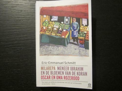 Milarepa /Meneer Ibrahim /Oscar en oma rozerood  -E.Schmitt-, Boeken, Literatuur, Zo goed als nieuw, Ophalen of Verzenden