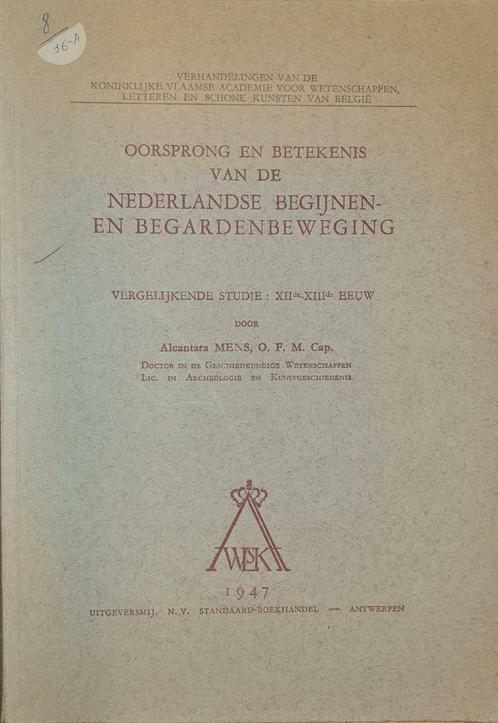 Oorsprong en betekenis van de nederlandse begijnen- en begar, Boeken, Godsdienst en Theologie, Gelezen, Christendom | Katholiek