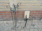 Metalen kaarsenkandelaar en andere, Nieuw, Kandelaar, Metaal, 50 tot 75 cm