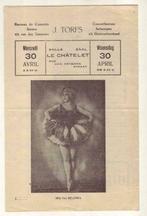 Gala de danses Valentine Belowa / R. Schoffmann (1930), 1920 à 1940, Enlèvement ou Envoi, Coupure(s)