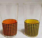 2 verres rétro, Collections, Enlèvement ou Envoi, Verre à eau