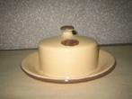 Vintage boterpot,beige verlak,jaren 50, Ophalen