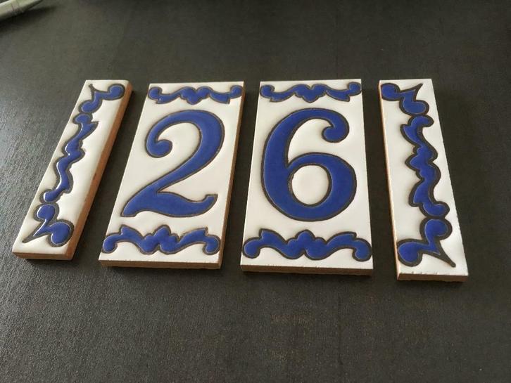 huisnummer diverse mogelijkheden, Doe-het-zelf en Bouw, Overige Doe-Het-Zelf en Bouw, Nieuw, Ophalen