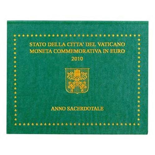 2 Euro Vaticaan 2010 - Jaar van de Priesters (BU), Postzegels en Munten, Munten | Europa | Euromunten, Losse munt, 2 euro, Vaticaanstad