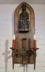 Applique murale avec statue de Vierge à l'Enfant, Ophalen, Overige materialen