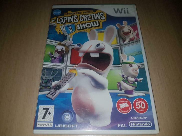 The Lapins Cretins TV Show, Consoles de jeu & Jeux vidéo, Jeux | Nintendo Wii, Enlèvement ou Envoi