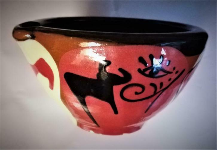 Keramische vijzel Thomas Buxo, Antiek en Kunst, Antiek | Keramiek en Aardewerk, Ophalen of Verzenden