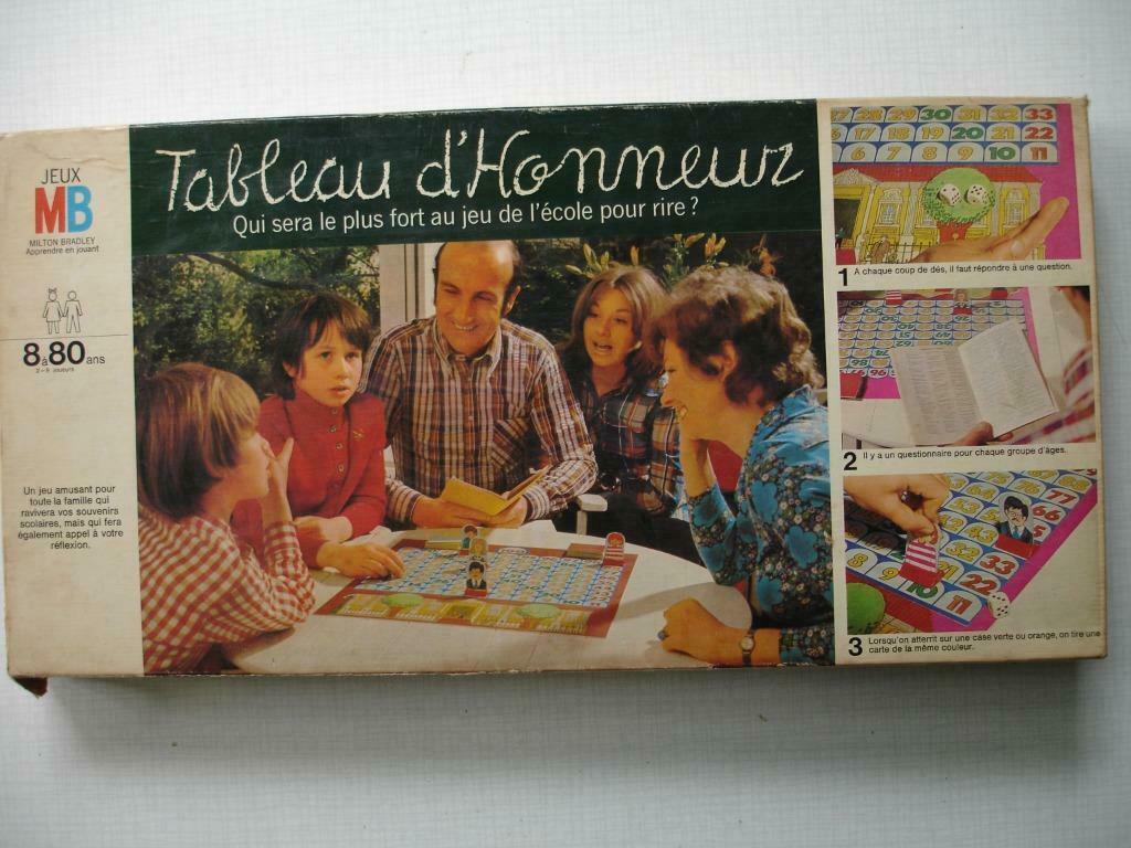 Jeu " Tableau d'Honneur"., Enlèvement ou Envoi, Utilisé