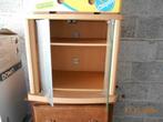 meuble  tv et 2 tabourets, Maison & Meubles, Enlèvement, Utilisé, Autres essences de bois