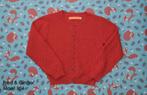 Cardigan Fred & Ginger oranje-rood merino wol 104 ZGAN, Enfants & Bébés, Vêtements enfant | Taille 104, Fred & Ginger, Comme neuf