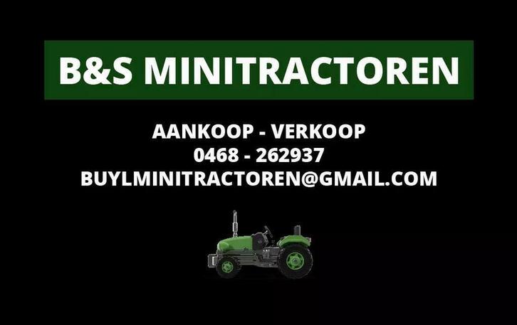 B&S minitractoren