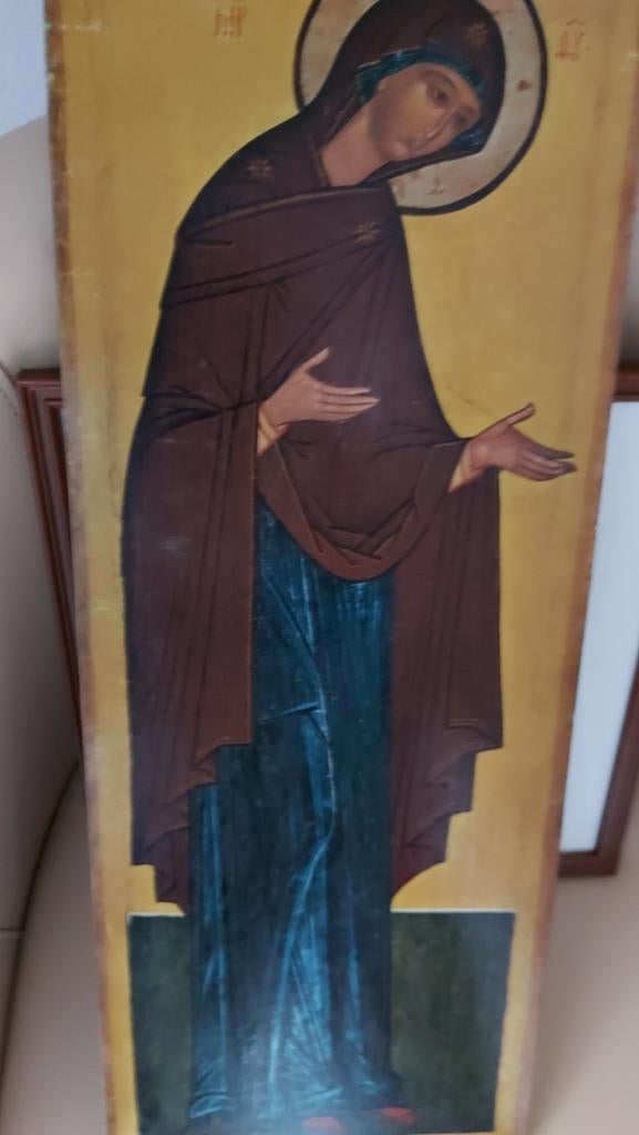 Mooi icoon maria, Antiek en Kunst, Ophalen