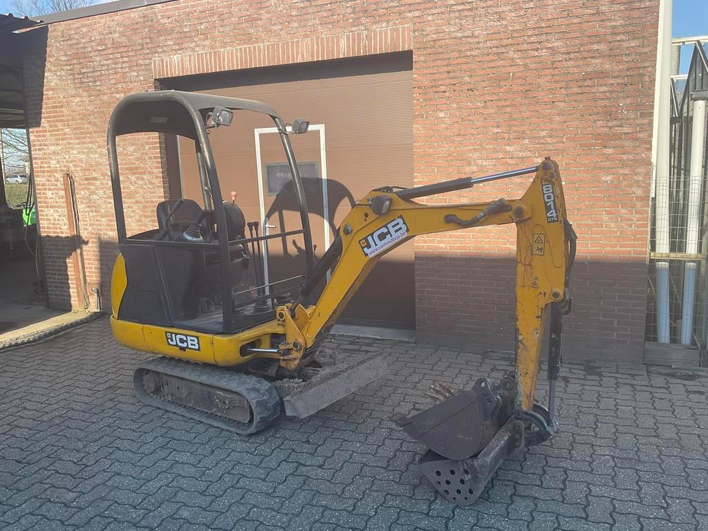JCB 8014 Graafmachine, Zakelijke goederen, Machines en Bouw | Kranen en Graafmachines, Ophalen, Graafmachine
