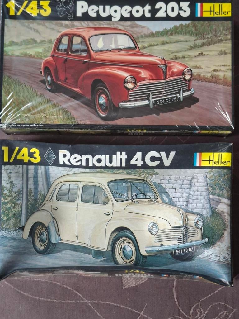 Modèles miniatures HELLER 1/43, Enlèvement ou Envoi, Comme neuf, Heller