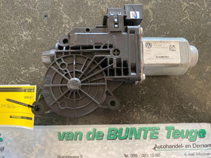 Raammotor Portier van een Volkswagen Transporter, Ophalen of Verzenden, 3 maanden garantie, Gebruikt, Volkswagen