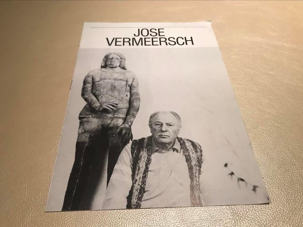 Sculptures de José Vermeersch 6 pages, Enlèvement ou Envoi, Comme neuf, Sculpture